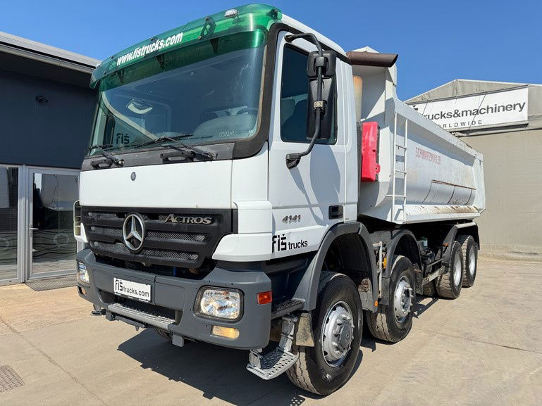 Mercedes-Benz Actros 4141 K 8x6 schwarzmuller mulda tipper - מזהיר: תמונה 1 Mercedes-Benz Actros 4141 K 8x6 schwarzmuller mulda tipper - מזהיר: תמונה 1