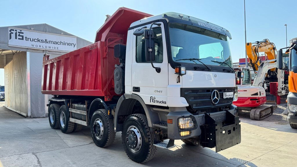 Mercedes-Benz Actros 4141 K 8x6 tipper - 18m3 - מזהיר: תמונה 3 Mercedes-Benz Actros 4141 K 8x6 tipper - 18m3 - מזהיר: תמונה 3