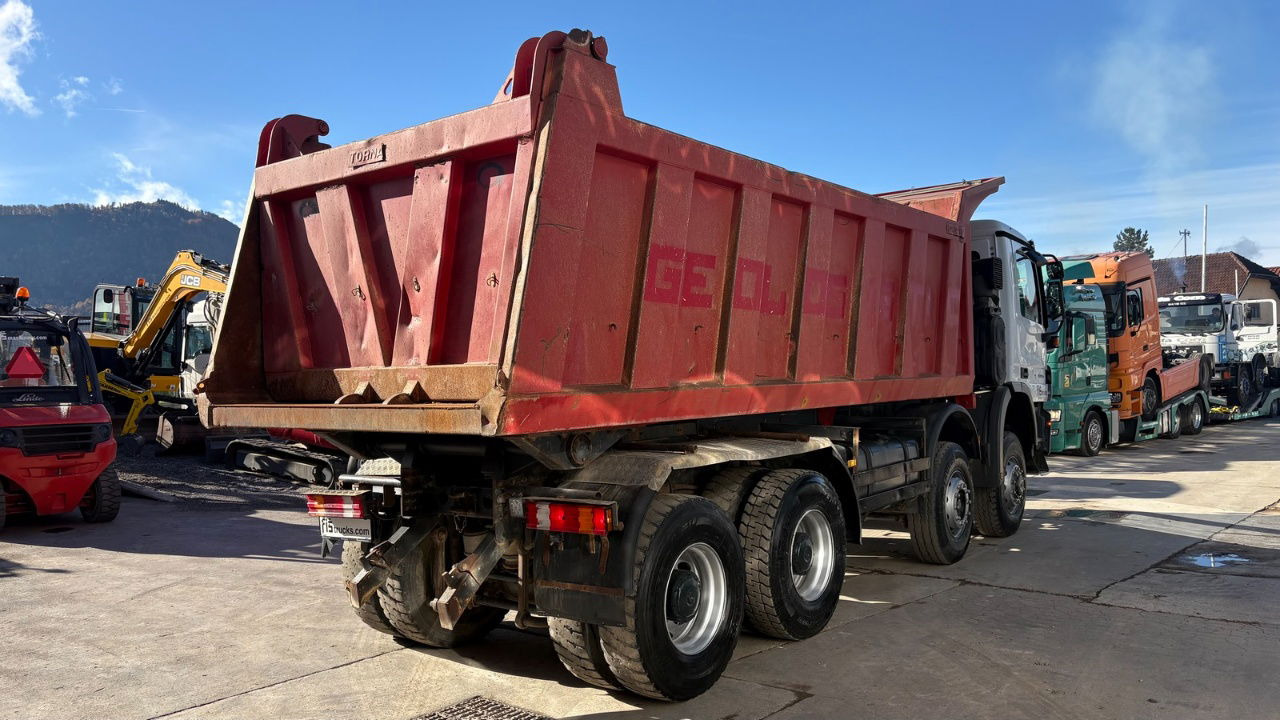 Mercedes-Benz Actros 4141 K 8x6 tipper - 19m3 - spring suspension - מזהיר: תמונה 3 Mercedes-Benz Actros 4141 K 8x6 tipper - 19m3 - spring suspension - מזהיר: תמונה 3