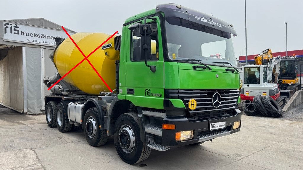 Mercedes-Benz Actros 4143 8x4 chassis - big axle - משאית עם שלדת תא: תמונה 3 Mercedes-Benz Actros 4143 8x4 chassis - big axle - משאית עם שלדת תא: תמונה 3