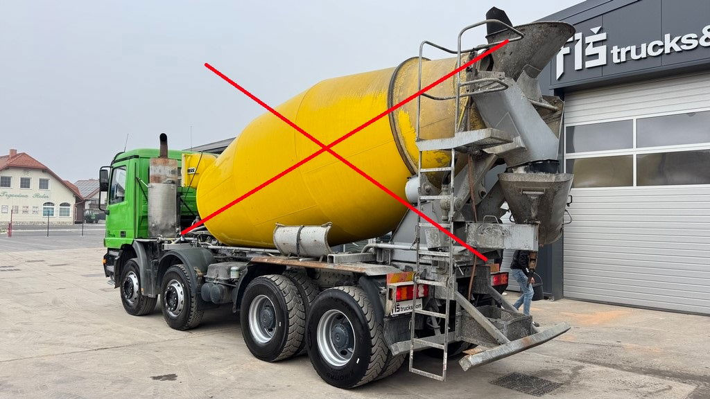 Mercedes-Benz Actros 4143 8x4 chassis - big axle - משאית עם שלדת תא: תמונה 5 Mercedes-Benz Actros 4143 8x4 chassis - big axle - משאית עם שלדת תא: תמונה 5