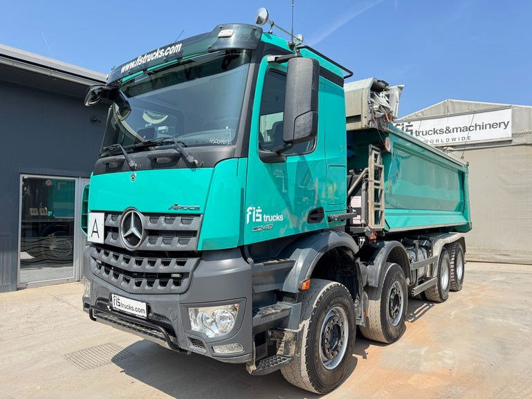 Mercedes-Benz Arocs 3248 8X4 mulda tipper - electric taurpaulin - מזהיר: תמונה 1 Mercedes-Benz Arocs 3248 8X4 mulda tipper - electric taurpaulin - מזהיר: תמונה 1