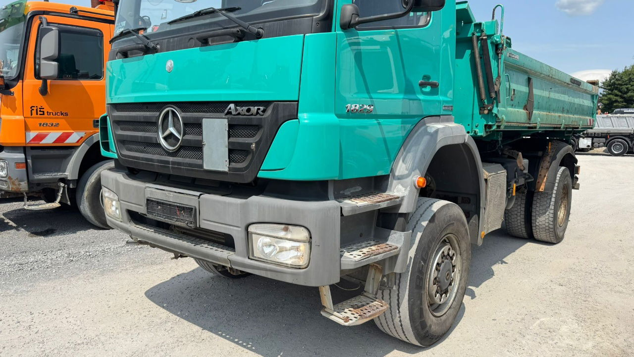 Mercedes-Benz Axor 1829 K 4x4 meiller tipper - Spring - מזהיר: תמונה 2 Mercedes-Benz Axor 1829 K 4x4 meiller tipper - Spring - מזהיר: תמונה 2