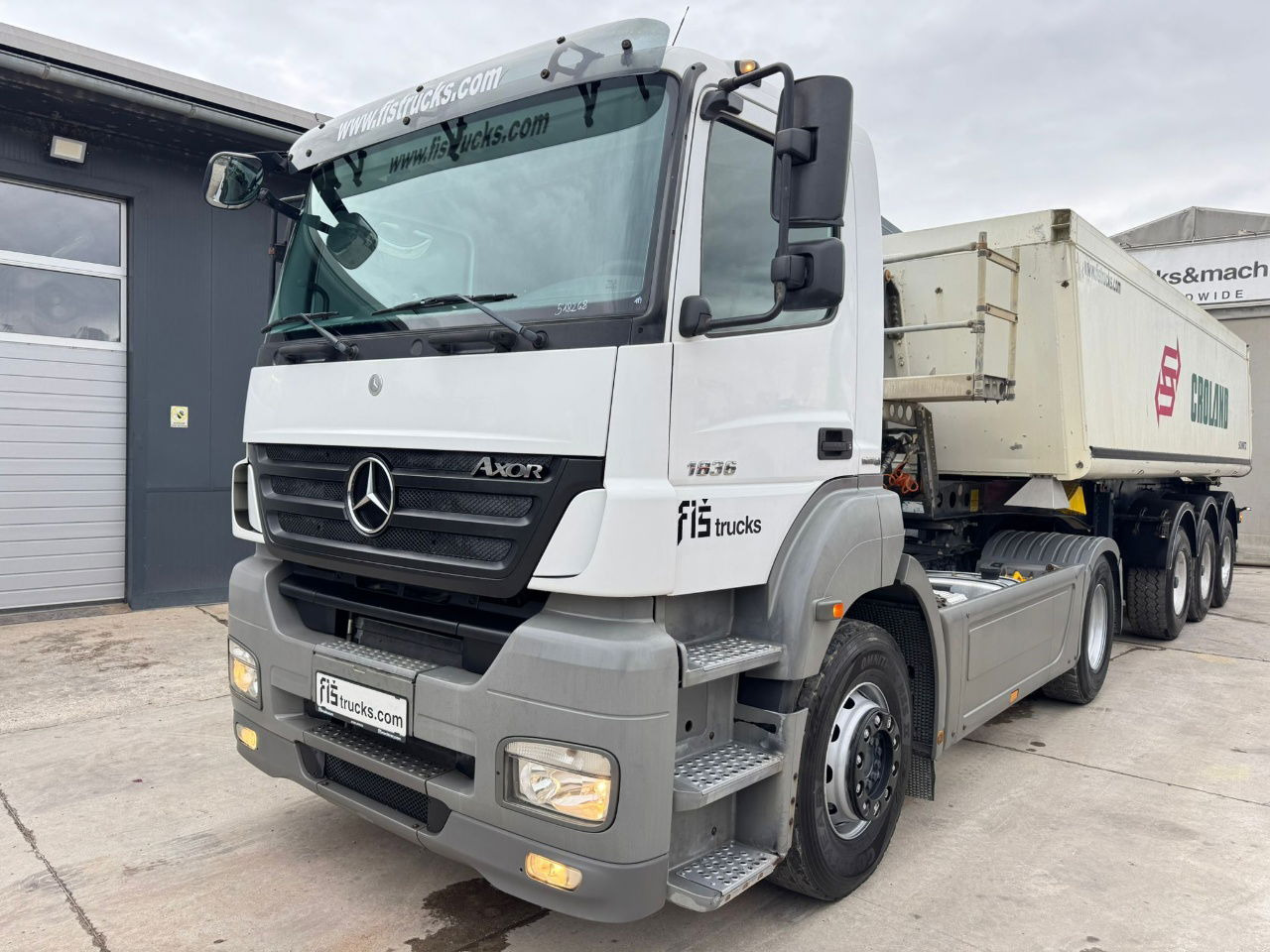 Mercedes-Benz Axor 1836 4x2 tipper hydraulics - יחידת טרקטור: תמונה 1 Mercedes-Benz Axor 1836 4x2 tipper hydraulics - יחידת טרקטור: תמונה 1