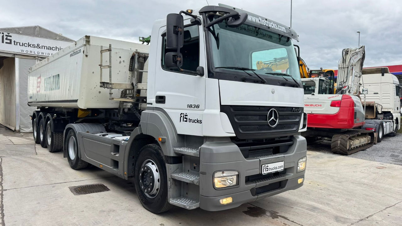 Mercedes-Benz Axor 1836 4x2 tipper hydraulics - יחידת טרקטור: תמונה 3 Mercedes-Benz Axor 1836 4x2 tipper hydraulics - יחידת טרקטור: תמונה 3