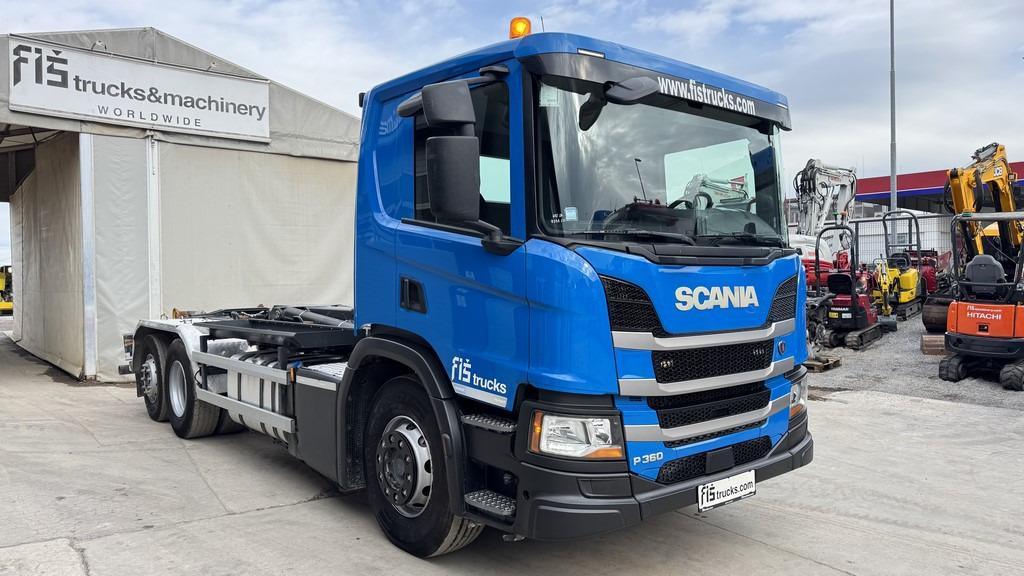Scania P 360 6x2 palfinger abroll tipper - steering axle - מוביל מכולות/ משאית החלפת גוף: תמונה 3 Scania P 360 6x2 palfinger abroll tipper - steering axle - מוביל מכולות/ משאית החלפת גוף: תמונה 3