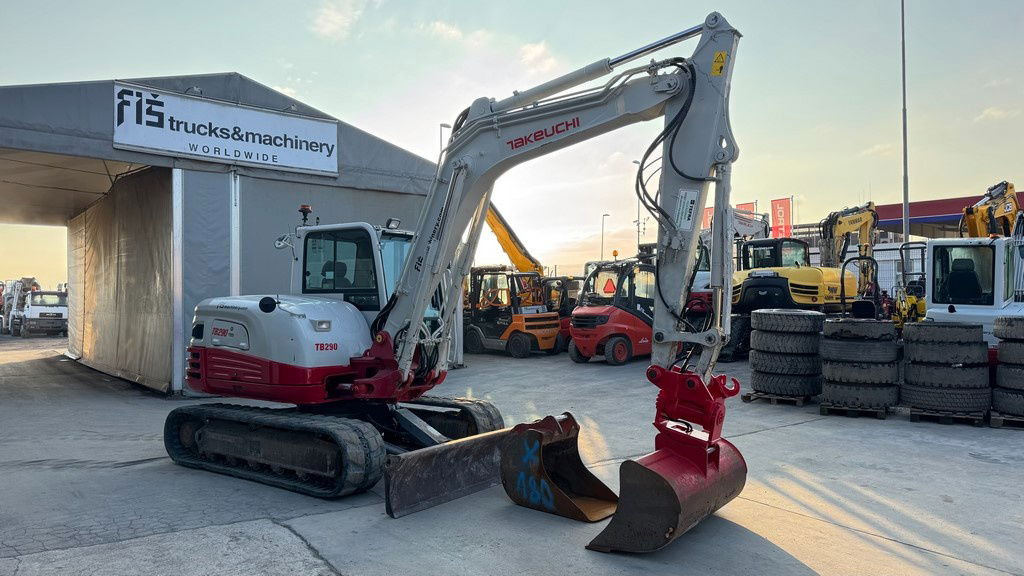 Takeuchi TB290 - 2018 Year - 5005 Hours - Powertilt - מיני מחפר: תמונה 2 Takeuchi TB290 - 2018 Year - 5005 Hours - Powertilt - מיני מחפר: תמונה 2