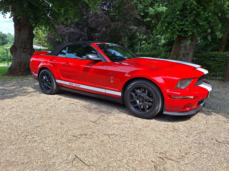 Ford Mustang FORD MUSTANG SHELBY GT500 COBRA 5.4 V8 gt500 cabrio originele - מכונית: תמונה 4 Ford Mustang FORD MUSTANG SHELBY GT500 COBRA 5.4 V8 gt500 cabrio originele - מכונית: תמונה 4