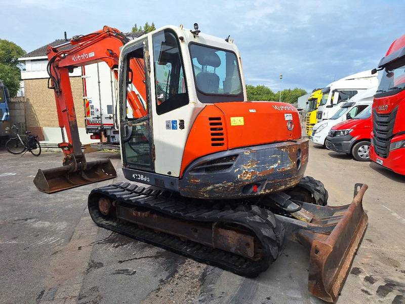 Kubota KX080 - מיני מחפר: תמונה 5 Kubota KX080 - מיני מחפר: תמונה 5