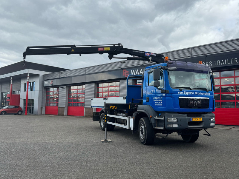 MAN TGM 18-290 4x4 Kraan met Open laadbak HMF Kraan 13 T - משאית מנוף: תמונה 5 MAN TGM 18-290 4x4 Kraan met Open laadbak HMF Kraan 13 T - משאית מנוף: תמונה 5