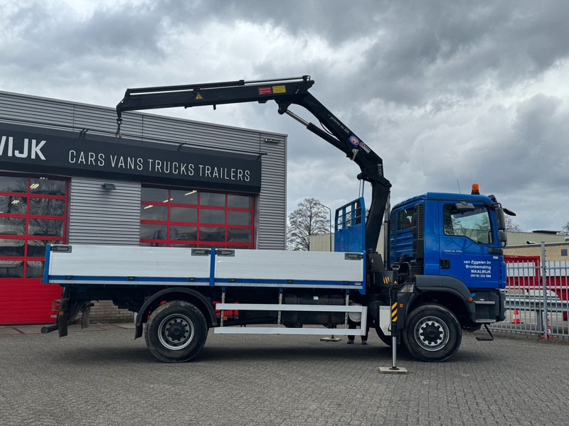 MAN TGM 18-290 4x4 Kraan met Open laadbak HMF Kraan 13 T - משאית מנוף: תמונה 2 MAN TGM 18-290 4x4 Kraan met Open laadbak HMF Kraan 13 T - משאית מנוף: תמונה 2
