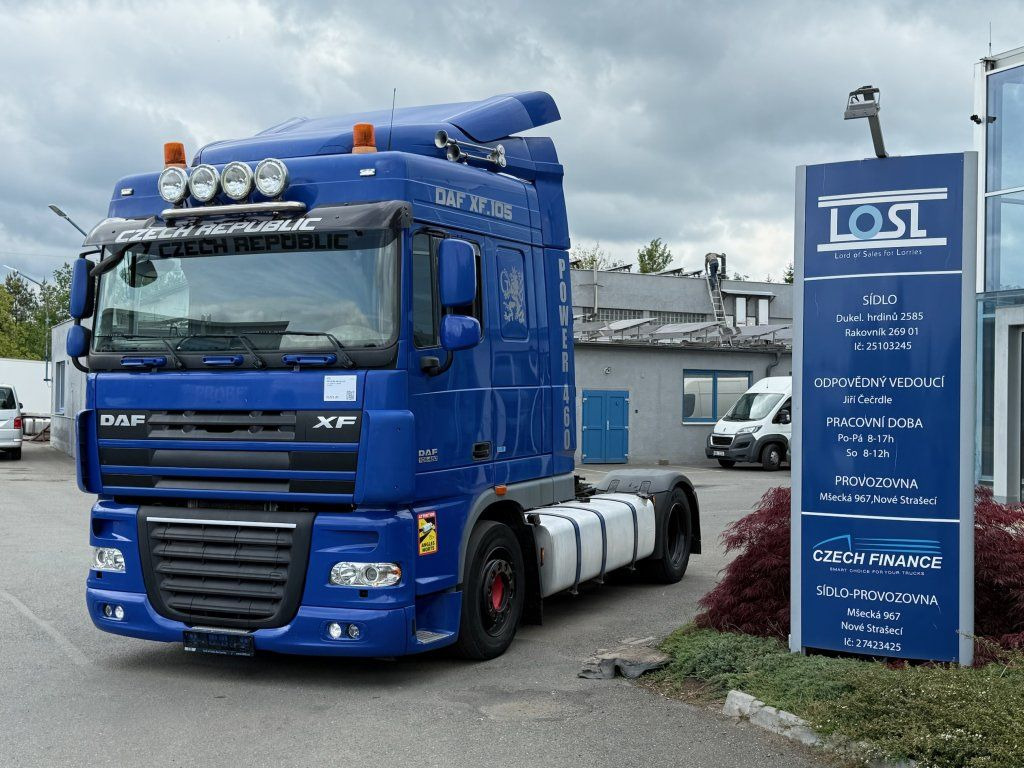 DAF XF105.460 EURO 5 ATe MEGA/lowdeck NEW TACHO - יחידת טרקטור: תמונה 1 DAF XF105.460 EURO 5 ATe MEGA/lowdeck NEW TACHO - יחידת טרקטור: תמונה 1