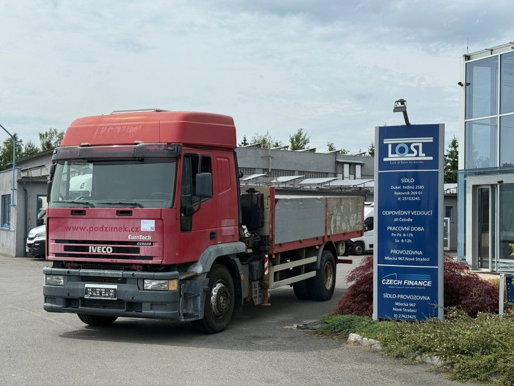 Iveco 190E35 EURO 1 Kran PM10 - משאית מנוף: תמונה 1 Iveco 190E35 EURO 1 Kran PM10 - משאית מנוף: תמונה 1
