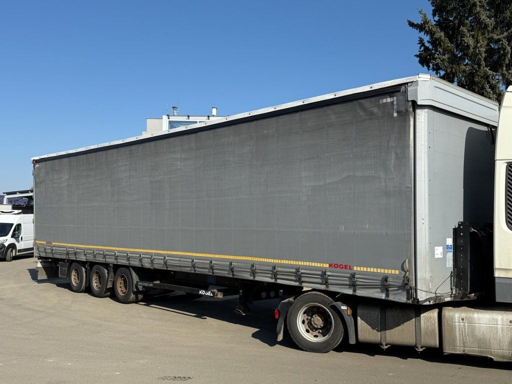 Kögel S24-1 MEGA/lowdeck - סמיטריילר עם וילונות צד: תמונה 1 Kögel S24-1 MEGA/lowdeck - סמיטריילר עם וילונות צד: תמונה 1