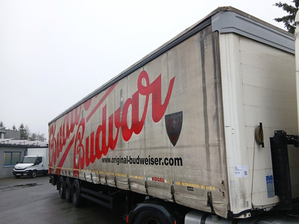 Kögel S24-1 - סמיטריילר עם וילונות צד: תמונה 1 Kögel S24-1 - סמיטריילר עם וילונות צד: תמונה 1