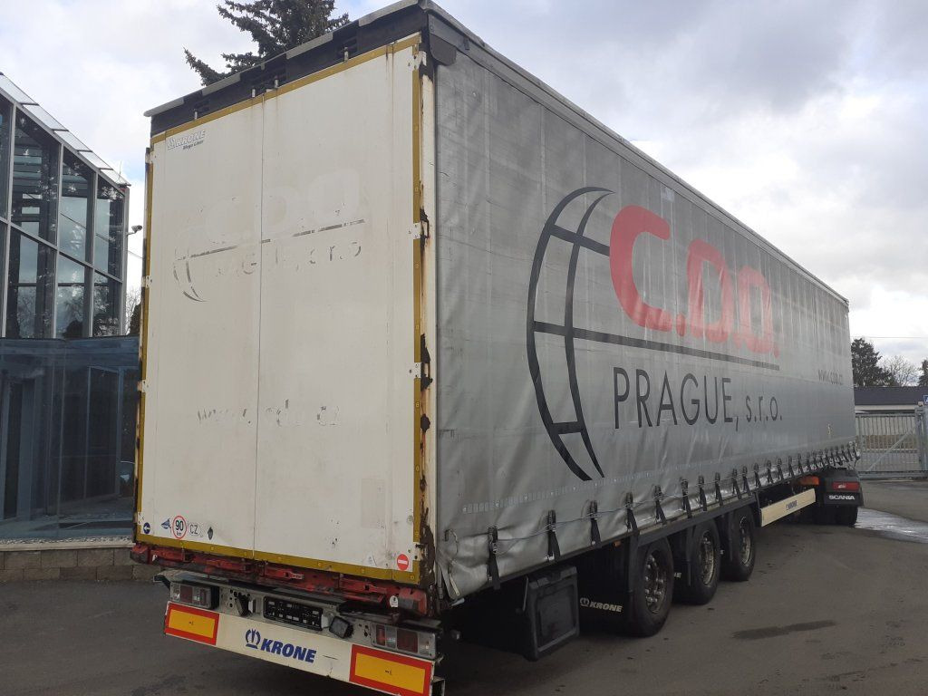 Krone SD Megaliner Lowdeck - סמיטריילר עם וילונות צד: תמונה 3 Krone SD Megaliner Lowdeck - סמיטריילר עם וילונות צד: תמונה 3