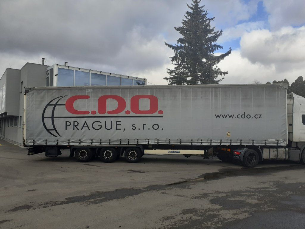 Krone SD Megaliner Lowdeck - סמיטריילר עם וילונות צד: תמונה 2 Krone SD Megaliner Lowdeck - סמיטריילר עם וילונות צד: תמונה 2