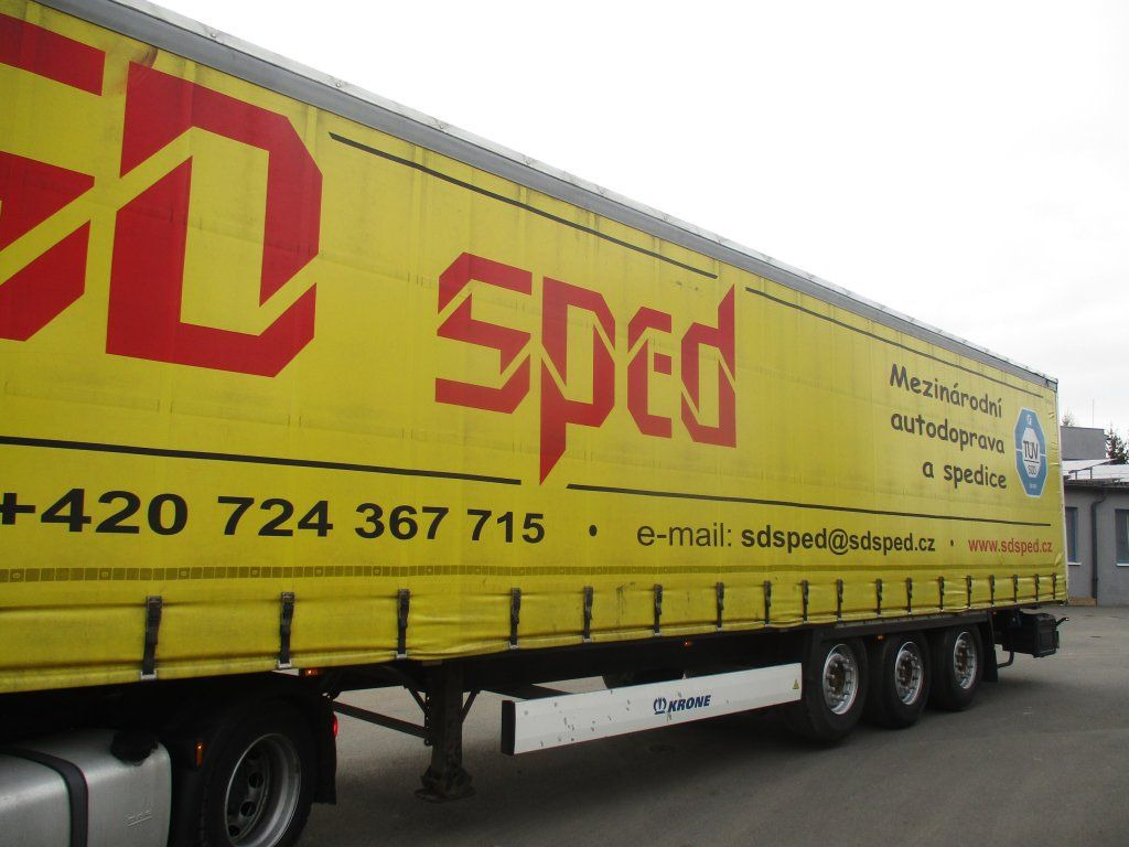 Krone SD - סמיטריילר עם וילונות צד: תמונה 2 Krone SD - סמיטריילר עם וילונות צד: תמונה 2