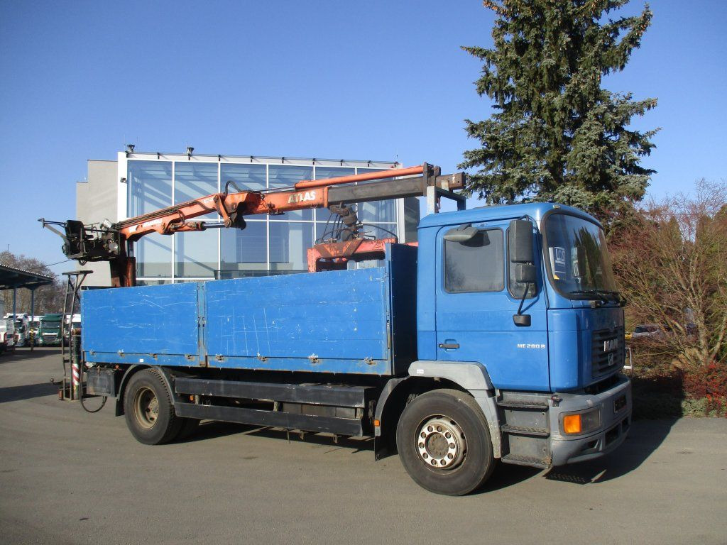 MAN 12.284 EURO 2 ATLAS - משאית מנוף: תמונה 3 MAN 12.284 EURO 2 ATLAS - משאית מנוף: תמונה 3