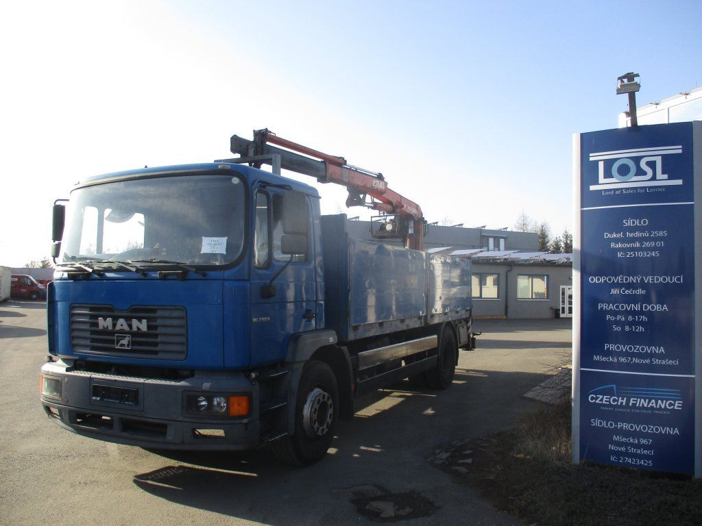 MAN 12.284 EURO 2 ATLAS - משאית מנוף: תמונה 1 MAN 12.284 EURO 2 ATLAS - משאית מנוף: תמונה 1