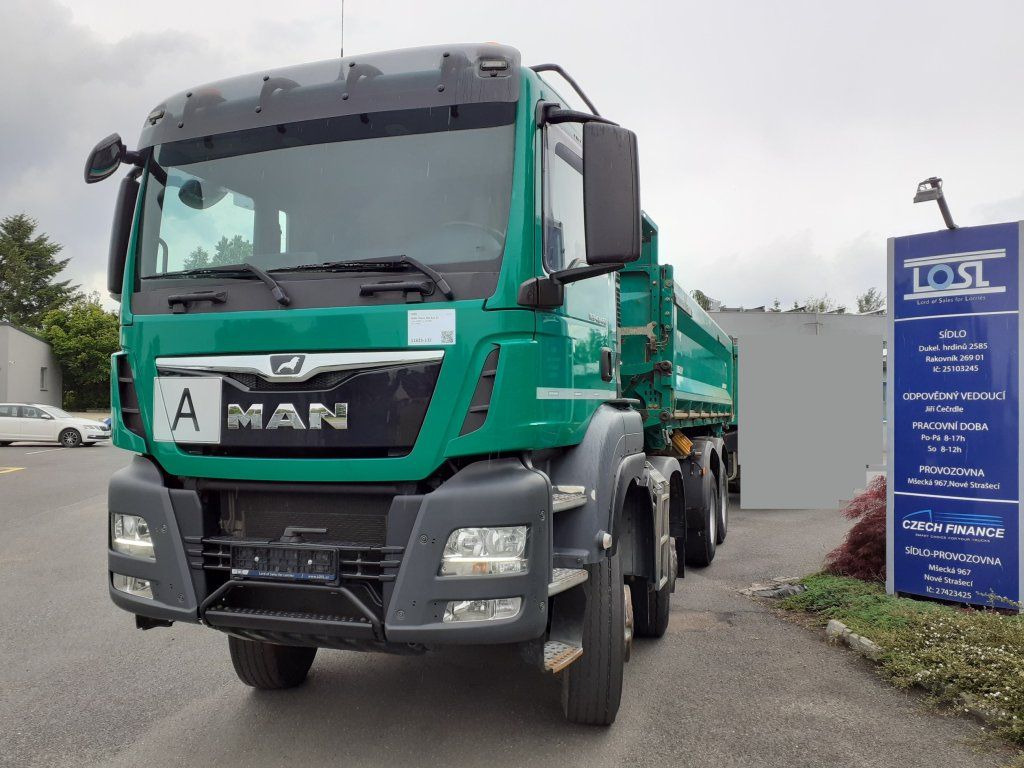 MAN TGS41.460 8x6 S3 EURO 6 - מזהיר: תמונה 1 MAN TGS41.460 8x6 S3 EURO 6 - מזהיר: תמונה 1