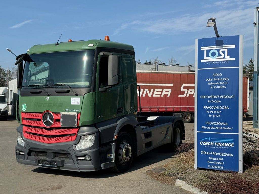 Mercedes-Benz 1843 Actros ADR FL, EX/II, EX/III, AT - יחידת טרקטור: תמונה 1 Mercedes-Benz 1843 Actros ADR FL, EX/II, EX/III, AT - יחידת טרקטור: תמונה 1