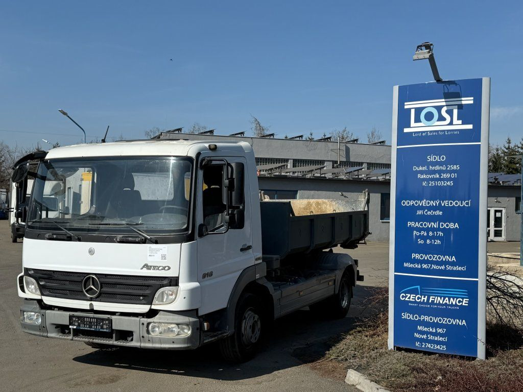 Mercedes-Benz 916 Atego EURO 4 - משאית הרמת וו: תמונה 1 Mercedes-Benz 916 Atego EURO 4 - משאית הרמת וו: תמונה 1