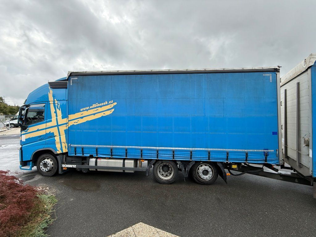 Volvo FH500 6x2 Euro 6 + Schmitz - משאית וילונות צד: תמונה 5 Volvo FH500 6x2 Euro 6 + Schmitz - משאית וילונות צד: תמונה 5
