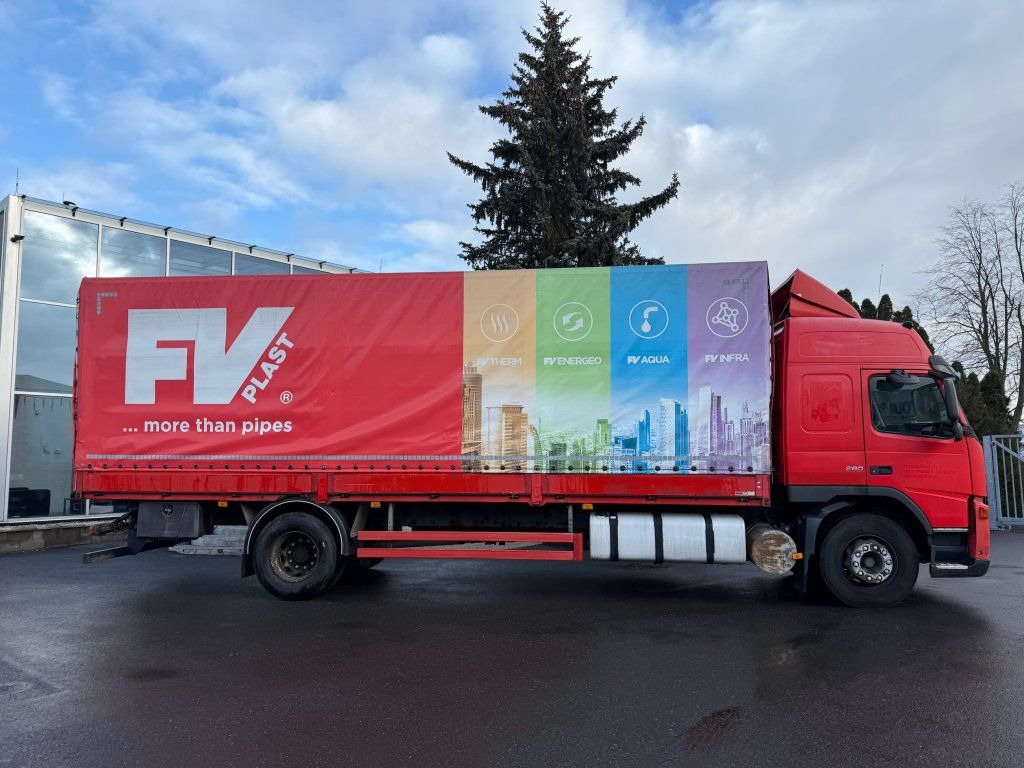 Volvo FM260 EURO 3 - משאית וילונות צד: תמונה 3 Volvo FM260 EURO 3 - משאית וילונות צד: תמונה 3