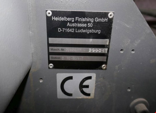 2nd folding unit Heidelberg Stahlfolder Topline TD 66-4-T - מכונות קיפול: תמונה 2 2nd folding unit Heidelberg Stahlfolder Topline TD 66-4-T - מכונות קיפול: תמונה 2