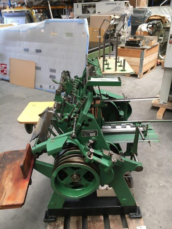 מכונת הדפסה Brehmer 39 3/4-2 semi-automatic book block thread sewing machine: תמונה 10
