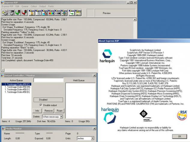 Compose Rip with Speedway Interface - מכונת הדפסה: תמונה 3 Compose Rip with Speedway Interface - מכונת הדפסה: תמונה 3