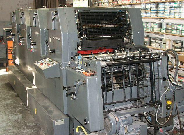 Heidelberg GTOVP-52 four-color offset press - מכונת דפוס אופסט: תמונה 1 Heidelberg GTOVP-52 four-color offset press - מכונת דפוס אופסט: תמונה 1