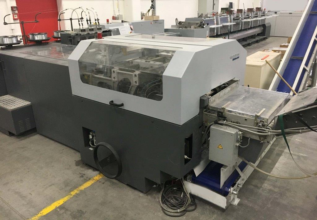 Heidelberg ST-400 automatic adjustable saddle stitcher - מכונת הדפסה: תמונה 1 Heidelberg ST-400 automatic adjustable saddle stitcher - מכונת הדפסה: תמונה 1