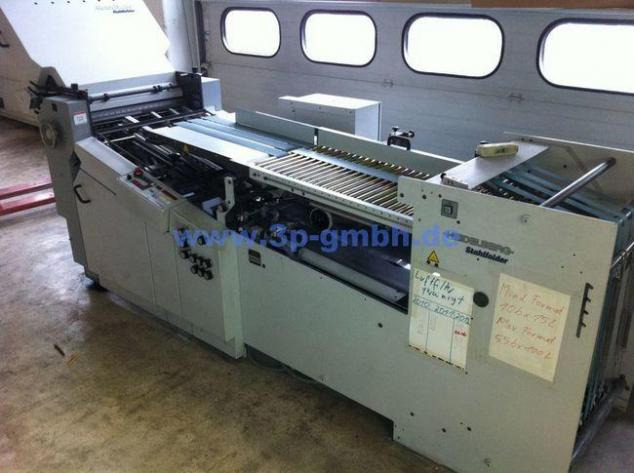 Heidelberg Steel Ti 55-4-Ri 55 buckle plate folding machine - מכונות קיפול: תמונה 4 Heidelberg Steel Ti 55-4-Ri 55 buckle plate folding machine - מכונות קיפול: תמונה 4