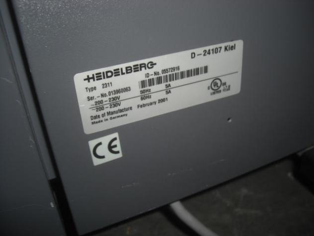 Heidelberg Topsetter 102 SCL Thermal CtP System - מכונת הדפסה: תמונה 4 Heidelberg Topsetter 102 SCL Thermal CtP System - מכונת הדפסה: תמונה 4