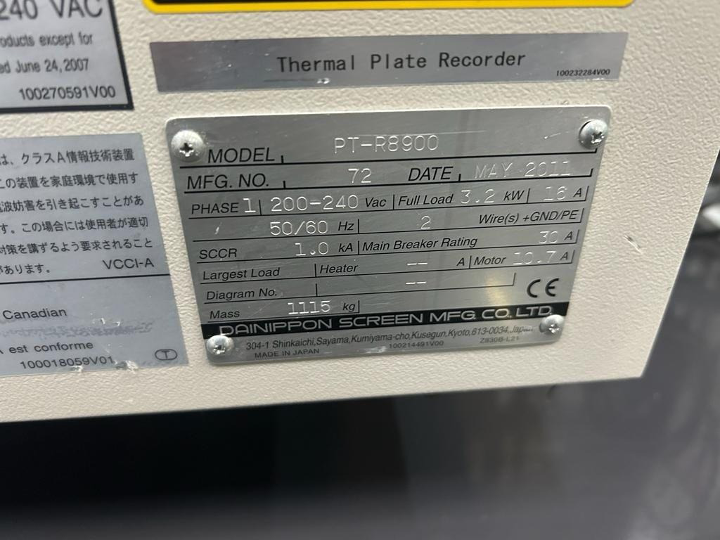 HighSpeed thermal CTP Agfa Avalon N8-60 with MAL, Apogee Rip and Nela Autopunch - מכונת הדפסה: תמונה 5 HighSpeed thermal CTP Agfa Avalon N8-60 with MAL, Apogee Rip and Nela Autopunch - מכונת הדפסה: תמונה 5