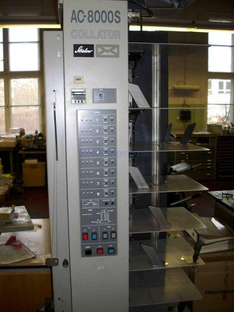 Horizon AC-8000 S single sheet collating tower - מכונת הדפסה: תמונה 2 Horizon AC-8000 S single sheet collating tower - מכונת הדפסה: תמונה 2