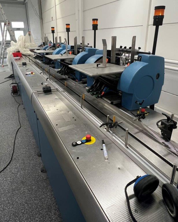 Inserting machine with foiling line Buhrs BB 1000 - מכונת הדפסה: תמונה 1 Inserting machine with foiling line Buhrs BB 1000 - מכונת הדפסה: תמונה 1