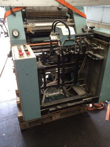 מכונת דפוס אופסט MAN Roland Practica PR 00 single-color offset press with imprinting unit for numbering: תמונה 16 מכונת דפוס אופסט MAN Roland Practica PR 00 single-color offset press with imprinting unit for numbering: תמונה 16