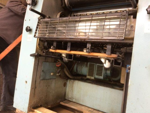 מכונת דפוס אופסט MAN Roland Practica PR 00 single-color offset press with imprinting unit for numbering: תמונה 8 מכונת דפוס אופסט MAN Roland Practica PR 00 single-color offset press with imprinting unit for numbering: תמונה 8