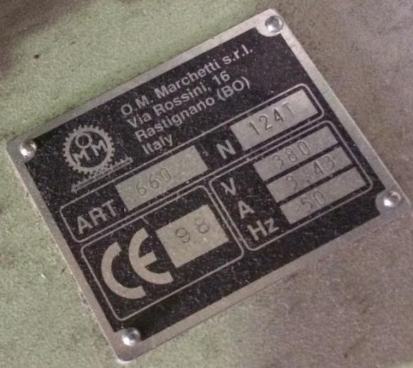 מכונת הדפסה Marcetti Galaxia 4-head block stapling machine: תמונה 6 מכונת הדפסה Marcetti Galaxia 4-head block stapling machine: תמונה 6