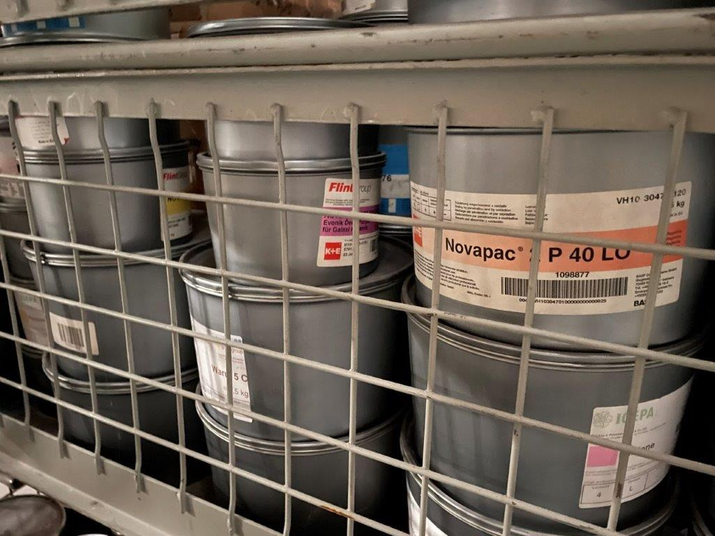 Offset Printing Ink Stock Printing Ink Remnants Special Colors Original Packed - מכונת דפוס אופסט: תמונה 5 Offset Printing Ink Stock Printing Ink Remnants Special Colors Original Packed - מכונת דפוס אופסט: תמונה 5