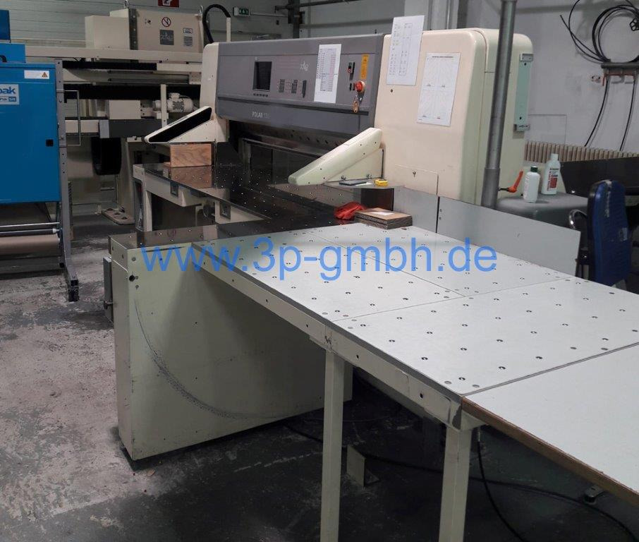 POLAR large format high-speed cutter 176 ED with loading transomat Polar TR 185-BL-7 - מכונת חיתוך נייר: תמונה 2 POLAR large format high-speed cutter 176 ED with loading transomat Polar TR 185-BL-7 - מכונת חיתוך נייר: תמונה 2