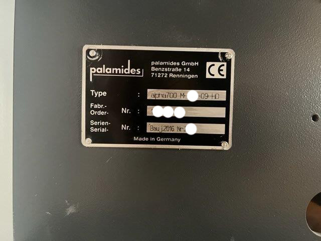 Parcel delivery Stack delivery Palamides Alpha 700 HD - מכונות קיפול: תמונה 3 Parcel delivery Stack delivery Palamides Alpha 700 HD - מכונות קיפול: תמונה 3