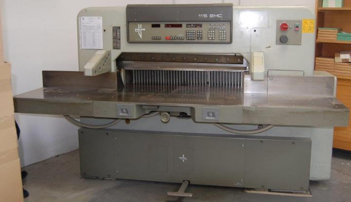 Polar Mohr 115 EMC high speed cutter - מכונת חיתוך נייר: תמונה 1 Polar Mohr 115 EMC high speed cutter - מכונת חיתוך נייר: תמונה 1