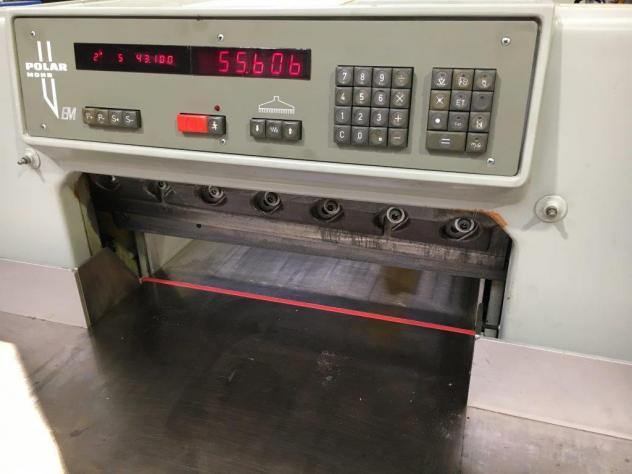 Polar Mohr 55 EM cutting machine - מכונת חיתוך נייר: תמונה 2 Polar Mohr 55 EM cutting machine - מכונת חיתוך נייר: תמונה 2