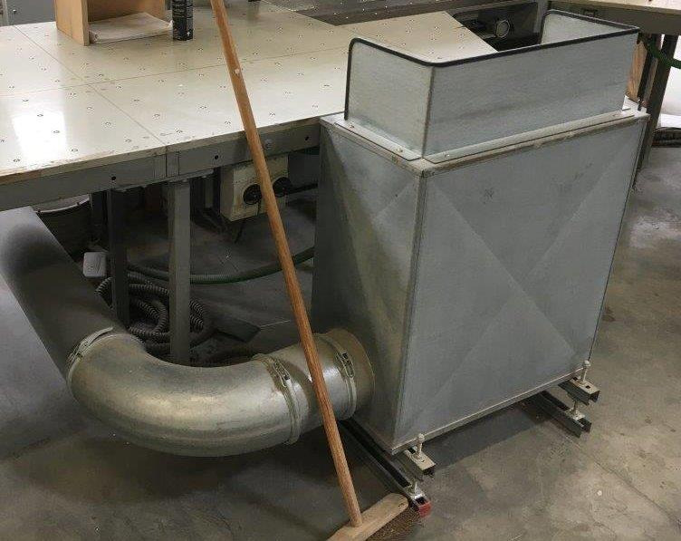 Polar Mohr chip extraction hopper - מכונת חיתוך נייר: תמונה 1 Polar Mohr chip extraction hopper - מכונת חיתוך נייר: תמונה 1
