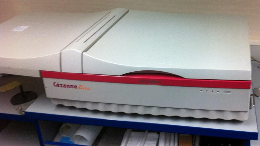 Screen Cezanne Elite FT-S5500 Flatbed Scanner - מכונת הדפסה: תמונה 1 Screen Cezanne Elite FT-S5500 Flatbed Scanner - מכונת הדפסה: תמונה 1