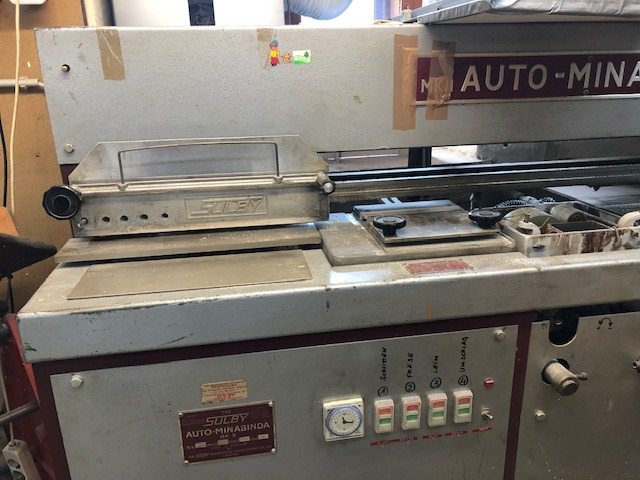 מכונת כריכה Single clamp perfect Binder SULBY Auto Minabinder II: תמונה 6